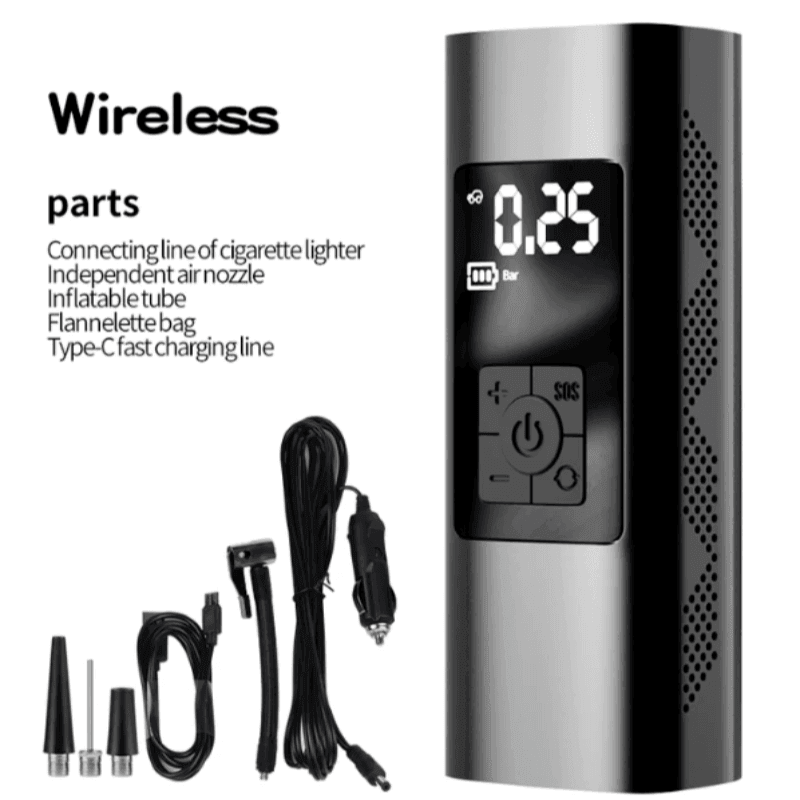 Portable Rechargeable Wireless Electric Tire Inflator - COSYEV