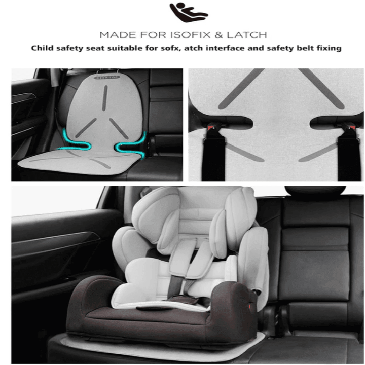 Car Child Safety Seat Pad Protection Bottom Wear Mat - COSYEV