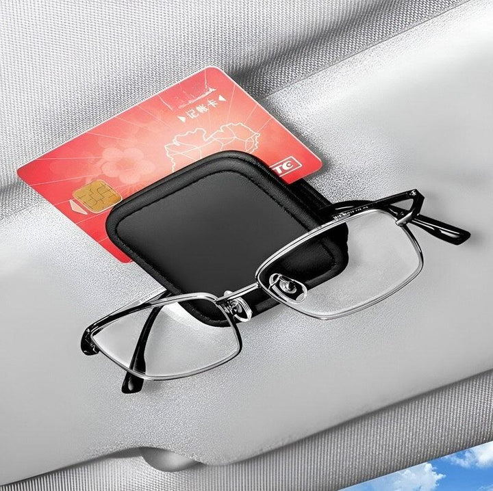 Sun Visor Car Glasses Holder Card Holder for cosyev