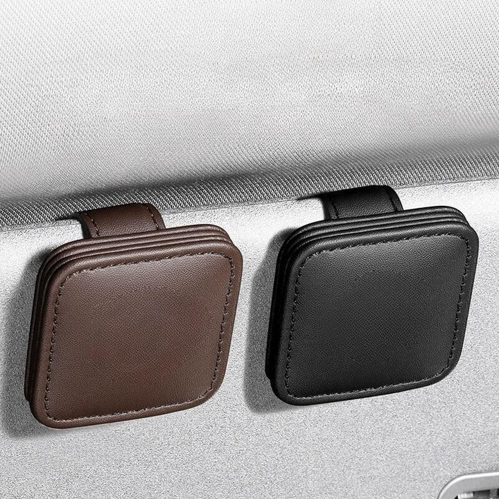 Sun Visor Car Glasses Holder Card Holder for cosyev